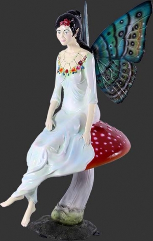 Fairy Sitting on Mushroom (JR 140064)