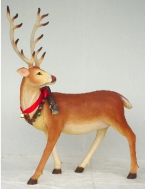 Reindeer with Long horns life-size model (JR 1558)
