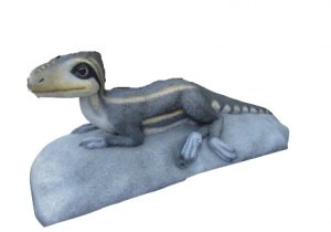 Lying Juvenile Theropod (JR 170203)