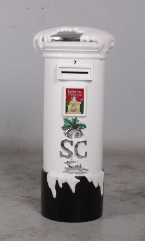 Santa's Mailbox 100cm - white (JR 180031w)