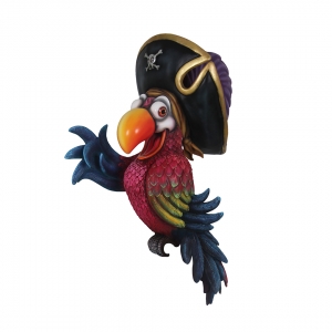 PIRATE PARROT WITHOUT STAND - JR C-072
