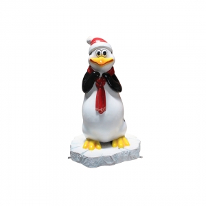 FUNNY PENGUIN KID WITH SNOW BASE - JR C-209