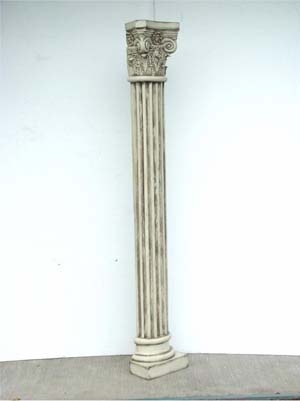 Pillar - Corinthian Half Pillar 6.5ft (JR 1971)