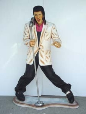 Elvis style Singer with Microphone 6ft (JR 667)