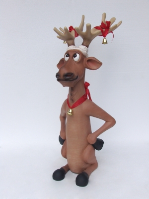Funny Reindeer with Hands on Hips (JR 2354)