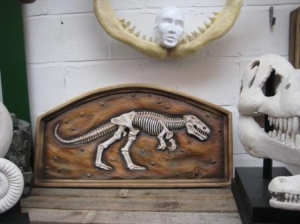 T Rex Fossil in Frame 3ft (JR 2532)