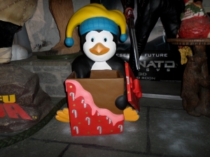 Penguin with Box (JR SN)