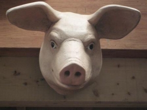 Pig Head (JR 0027)   