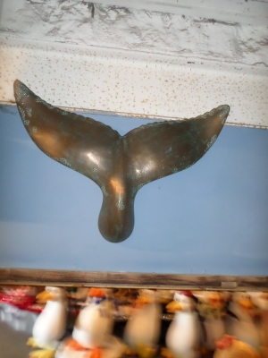 Whale Tail Decor- Bronze (JR 150027)