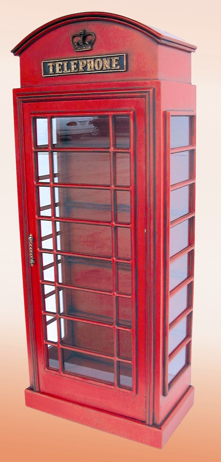 Telephone Box Cabinet Jr Foteb The Jolly Roger Life Size 3d