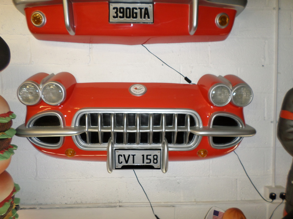 cv car wall decor  jr 2321  - the jolly roger - life size 3d models