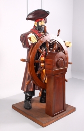 Pirate with Wheel 6ft (JR 030714) - Thumbnail 01