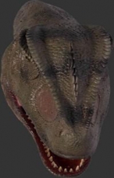 Allosaurus Head Looking Straight (JR 100052) - Thumbnail 03