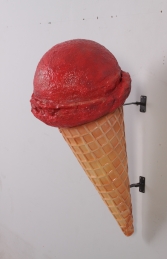 Hanging Ice Cream Small - Strawberry 3ft (JR 130018s) - Thumbnail 01