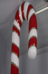 Candy Cane 12ft JR 150010 Red, White & Gold - Thumbnail 03