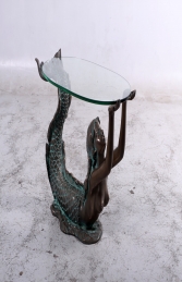 MERMAID TABLE WITH GLASS TOP - SMALL JR 150070 - Thumbnail 01