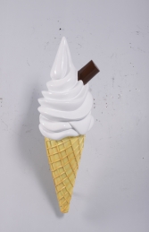 HANGING ICE CREAM SMALL WITH FLAKE - PLAIN JR 170052P  - Thumbnail 01