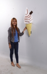 Hanging Ice Cream Small - Chocolate 3ft (JR 170052c)