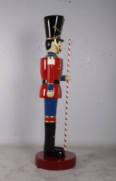 Toy Soldier with Baton 6.5ft - Red & Blue  (JR 170164RB) - Thumbnail 03