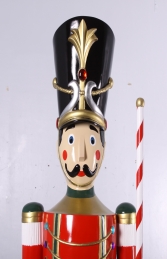 Toy Soldier with Baton 6.5ft - Red & Green (JR 170164G) - Thumbnail 02