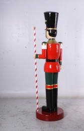 Toy Soldier with Baton 6.5ft - Red & Green (JR 170164G) - Thumbnail 03