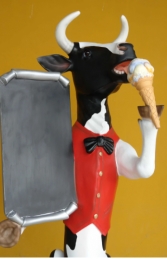 Skinny Cow with Scoop Ice Cream & Menu 5.5ft (JR 1773-ICHS)