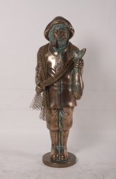 Fisherman- Salty in Bronze (JR 180036B) - Thumbnail 01
