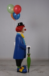 Clown with umbrella and balloons JR 180169 - Thumbnail 03