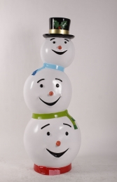 Triple Headed Snowman JR 180229 - Thumbnail 01