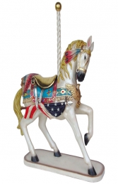 CAROUSEL HORSE ALL AMERICAN JR 2114 - Thumbnail 03