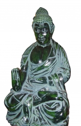 Buddha Sitting Green 2ft (JR HBUD2) - Thumbnail 01