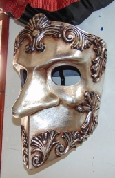 Bauta Baroque Mask 1.5ft (JR 2708-A)	 - Thumbnail 02