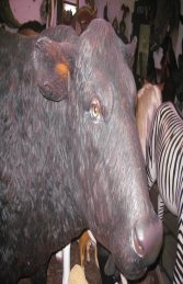 Bull Life-size Black (JR 2300B)