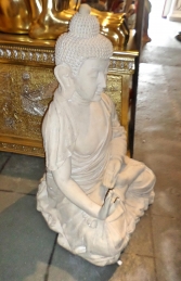 Buddha 39"- Roman Stone (JR 030710) - Thumbnail 02