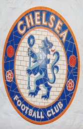 Chelsea F.C. Mosaic Football Sign (JR 2664) - Thumbnail 03