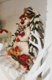 Candle Holder Snowman (JR 1161) - Thumbnail 02