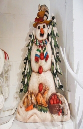 Candle Holder Snowman (JR 1161) - Thumbnail 03