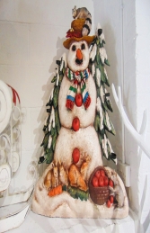Candle Holder Snowman (JR 1161) - Thumbnail 01