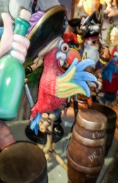 Parrot with Hat on Stand  - Comical (JR C-067)  - Thumbnail 02