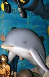 Dolphin on stand (JR 2158-B) - Thumbnail 02