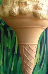 Standing Sugar Cone with Flake Vanilla (JR SSSCWF4-V) - Thumbnail 03