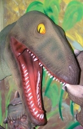 Raptor Dinosaur Head (JR 2307) - Thumbnail 01