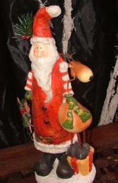 Christmas Santa with Star & Reindeer 15" (JR PP8061) - Thumbnail 02