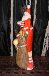 Christmas Santa with Reindeer in Sack 15" (JR PP8056) - Thumbnail 02