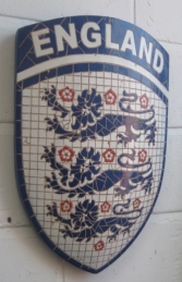 England Mosaic Football sign - JR 2678