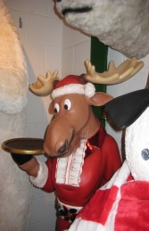 Funny Christmas Moose Butler (JR 2259)    - Thumbnail 03