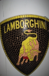 Lamborghini Badge Mosaic (JR 2606) - Thumbnail 03