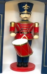 Toy Soldier with Drum 6ft JR 190012 - Thumbnail 03