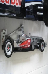 Racing Car Wall Decor - McLaren 4ft (JR DF6330M)
