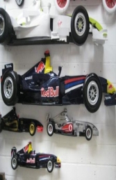 Racing Car Wall Decor - Red Bull 9ft (JR DF6332RB)